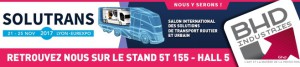 BHD Industries présent sur le Salon Solutrans 2017